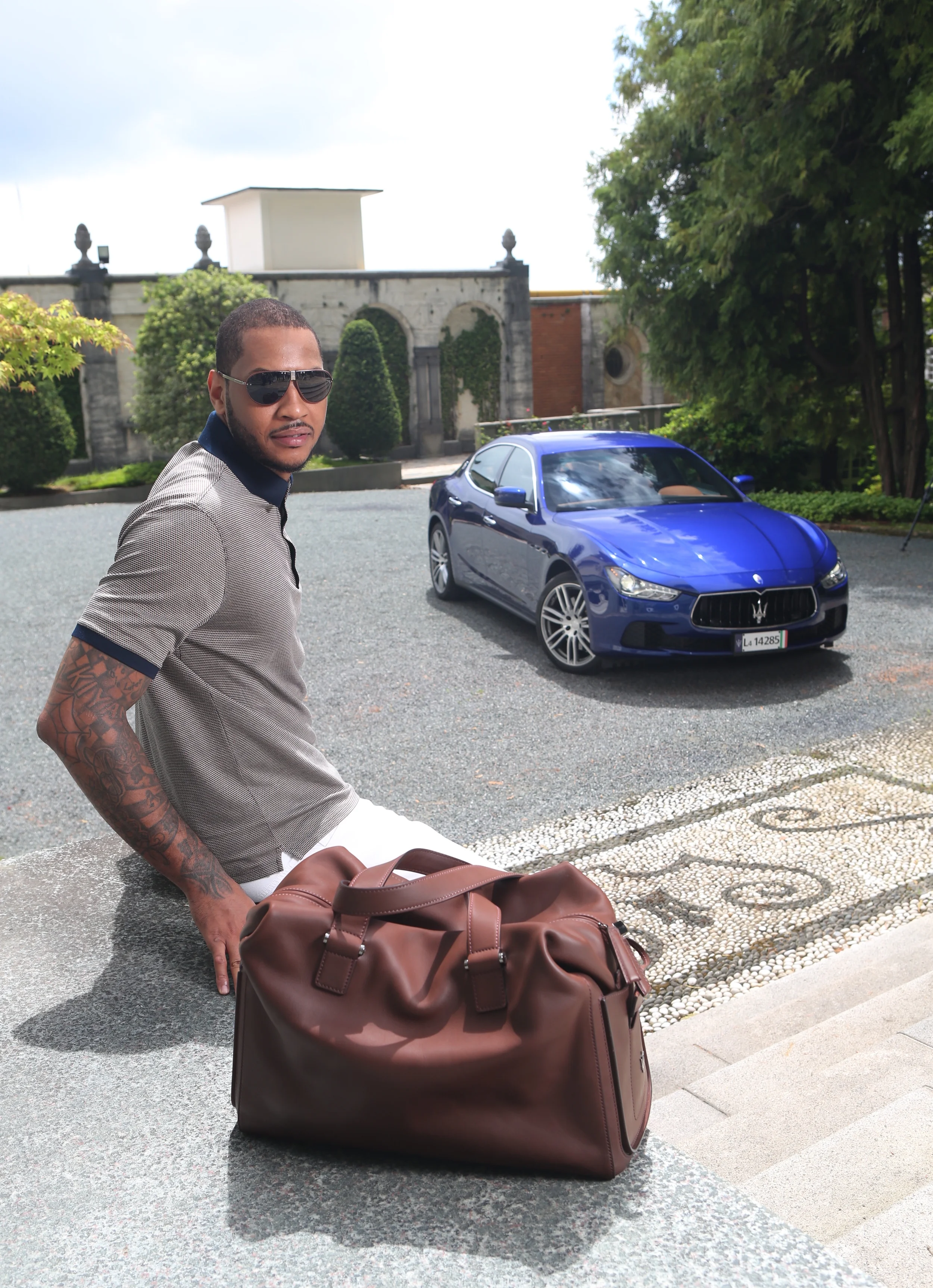 Grungy Rides | Zegna x Maserati featuring Carmelo Anthony — Grungy